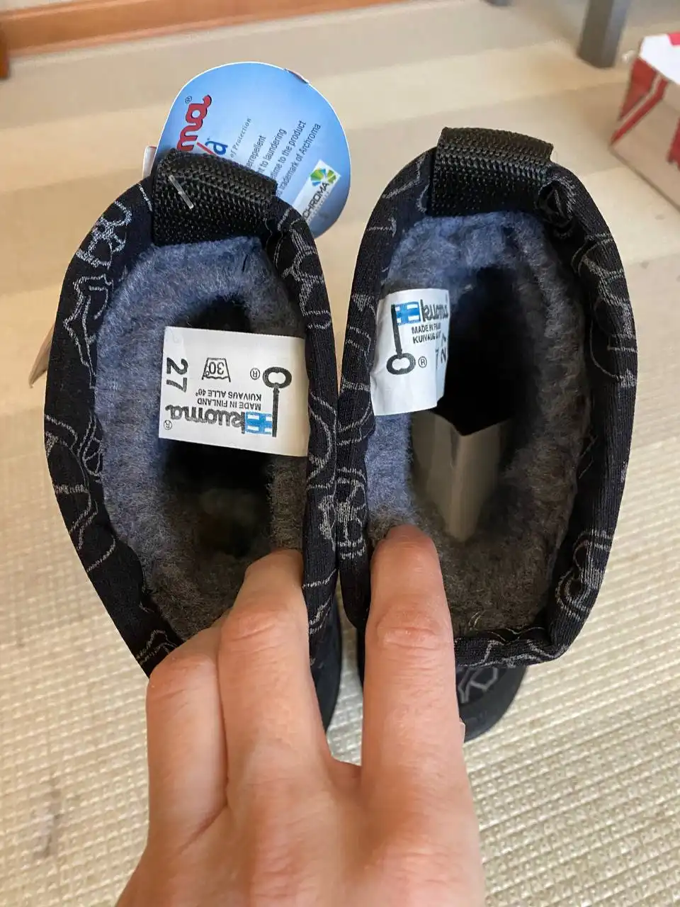 Новые сапоги Kuoma размер 27