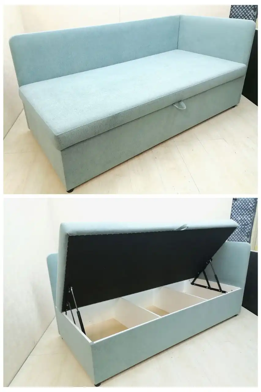 Новый одноместный диван-кровать с подъёмным механизмом