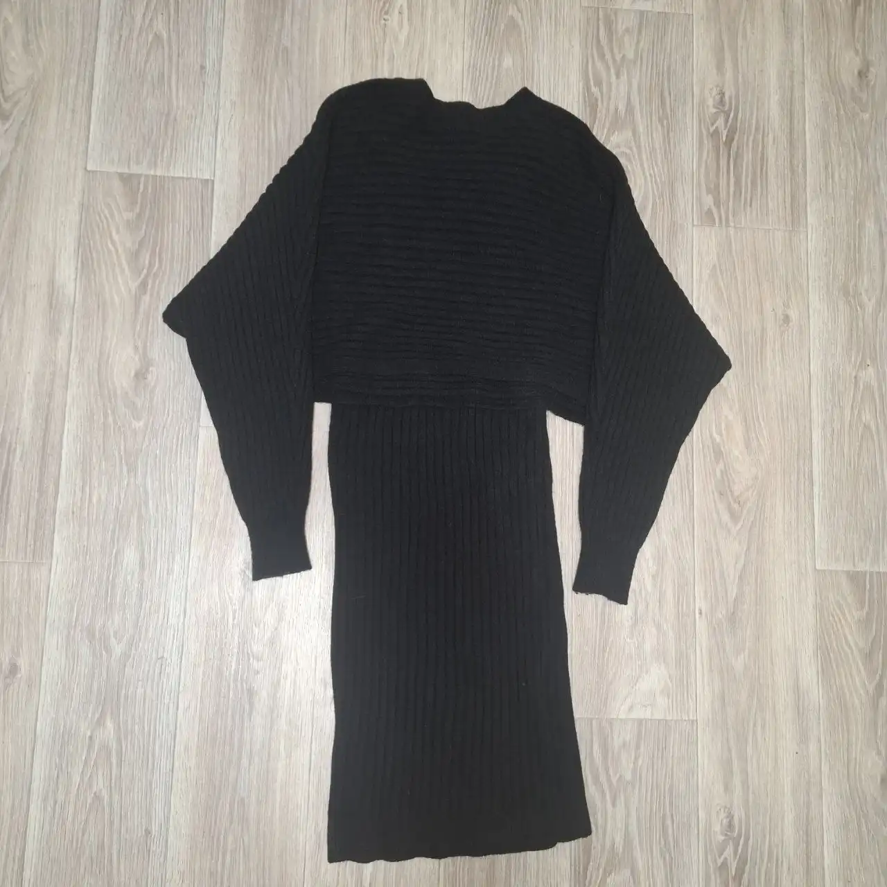 Костюм-двойка черный размер 48-52