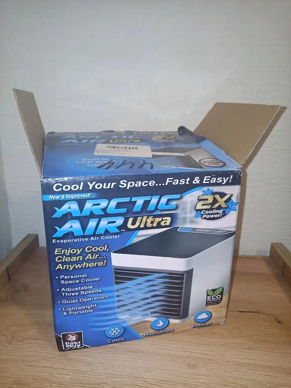 Портативный кондиционер с увлажнителем и очистителем воздуха