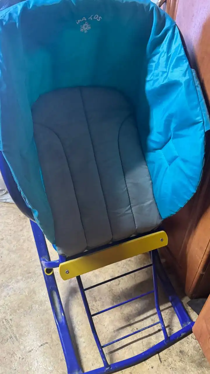 Санки накидка с чехлом на ножки и муфтой