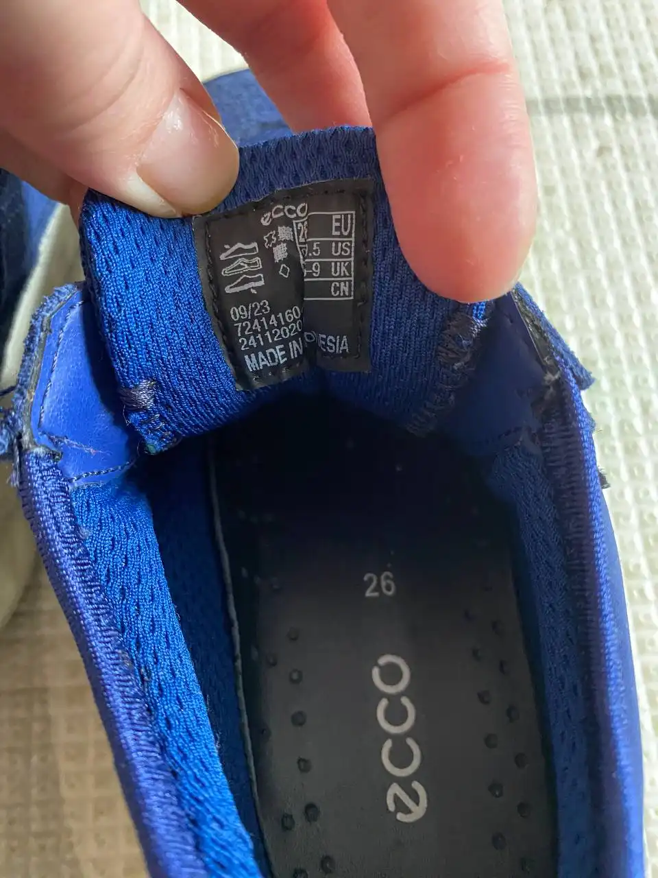 Кроссовки Ecco размер 26 - Обувь (Одежда) в Томск