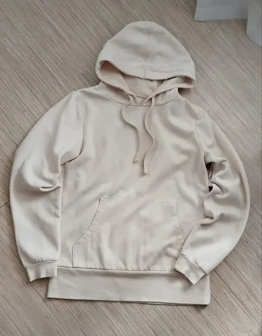 Женское худи с начесом, размер М, цвет бежевый молочный - Детская обувь в Томск