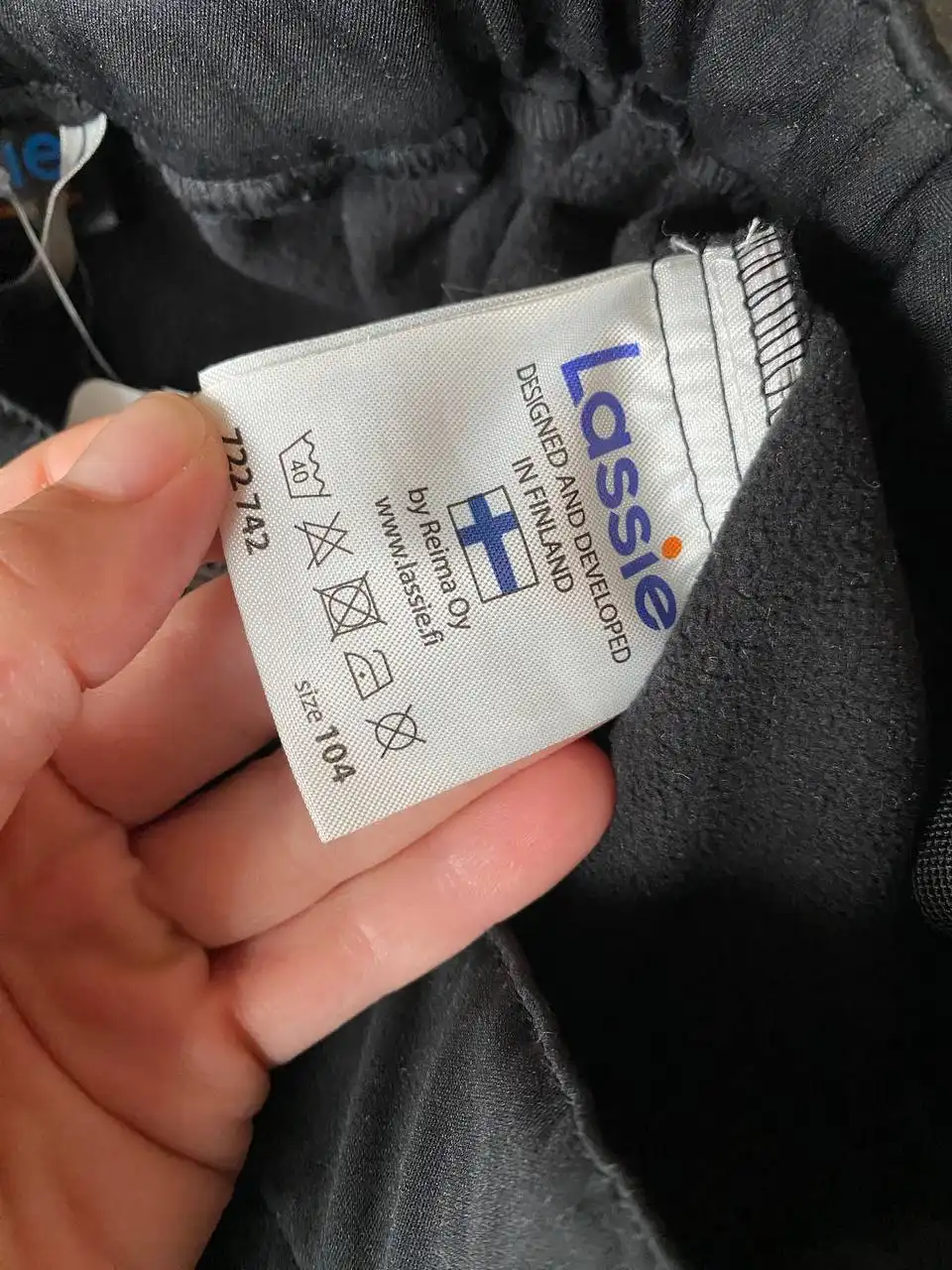 Брюки Lassie софтшелл с утеплением размер 104 - Детская одежда (Одежда) в Томск