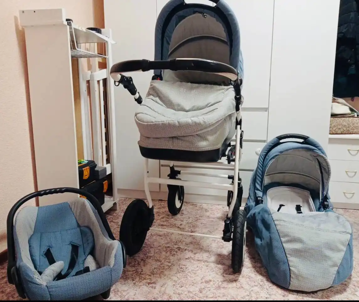 Коляска 3 в 1 с аксессуарами - Коляски (Товары для детей) в Томск