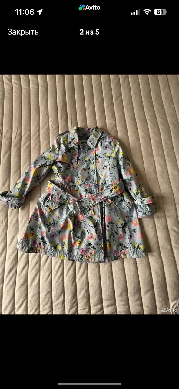 Продам тренч Acoola 104 размер - Верхняя одежда (Одежда) в Томск