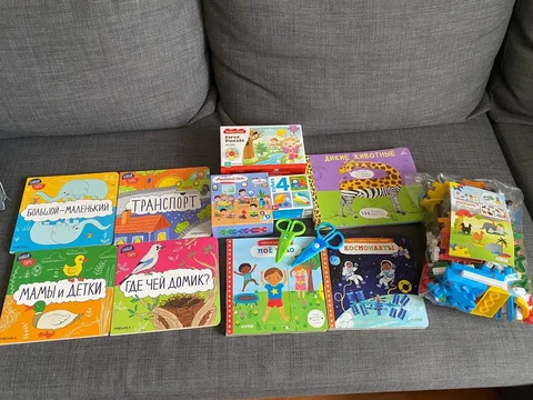 Детские развивающие игрушки: кубики, пазлы, книги, конструктор - Товары для детей в Томск