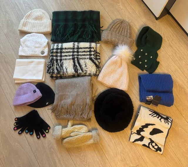 Продажа зимних аксессуаров и брендового шарфа Tommy Hilfiger - Одежда в Томск