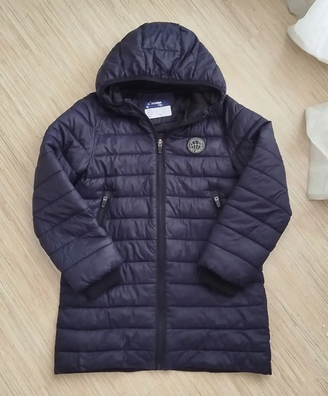 Демисезонная удлиненная куртка-пальто для мальчика - Детская одежда (Одежда) в Томск