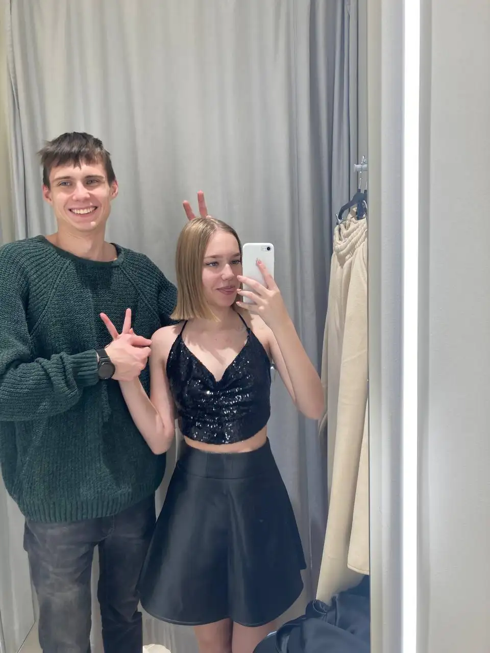 Блестящий топ на завязках - Одежда в Томск