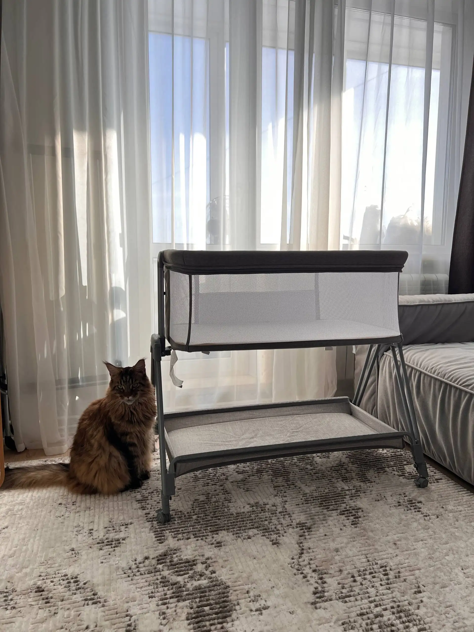 Продам мобильную люльку для младенцев - Люльки и кроватки (Товары для детей) в Томск