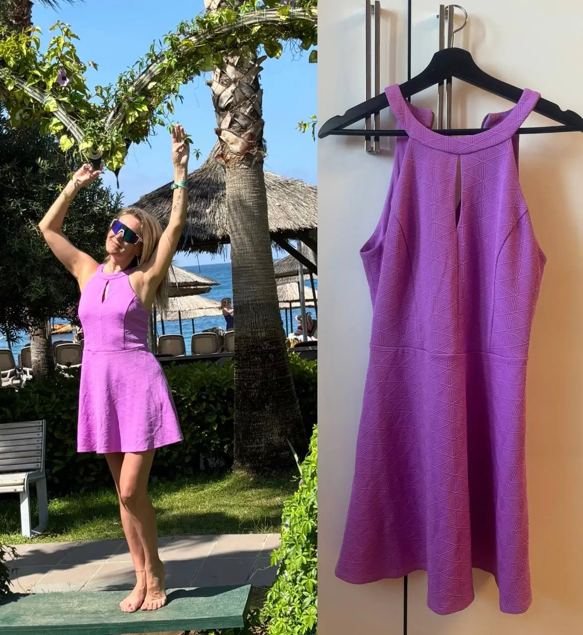 Сиреневое летнее платье - Платья (Одежда) в Томск