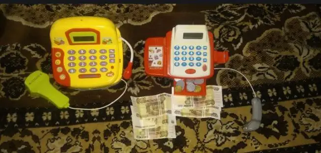 Касса-игра в виде калькулятора - Настольные игры (Хобби и отдых) в Томск