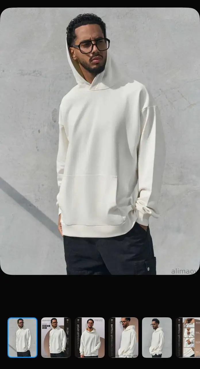 Толстовки оверсайз новые - Толстовки (Одежда) в Томск