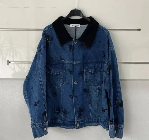 Джинсовая куртка Joe clair Италия оверсайз - Куртки в Северск