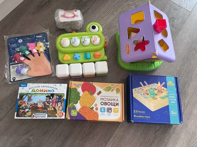 Продажа пакета детских развивающих игрушек - Родительские ручки в Томск