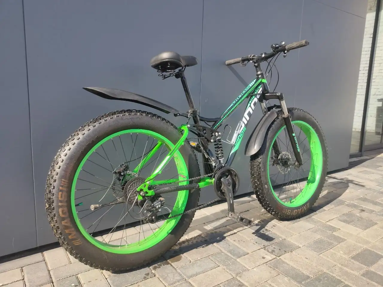 Продам фэтбайк-двухподвес Dinos - Велосипеды (Хобби и отдых) в Северск