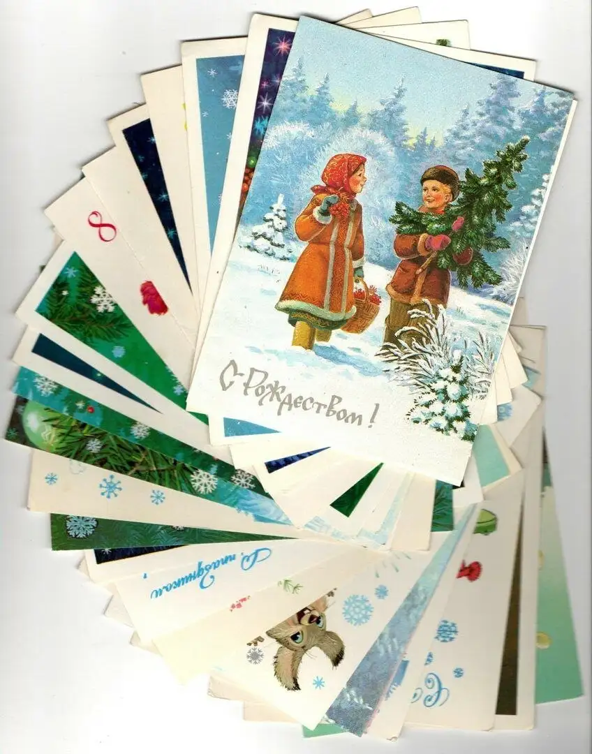 Покупка открыток СССР не подписанных - Коллекционирование (Хобби и отдых) в Томск