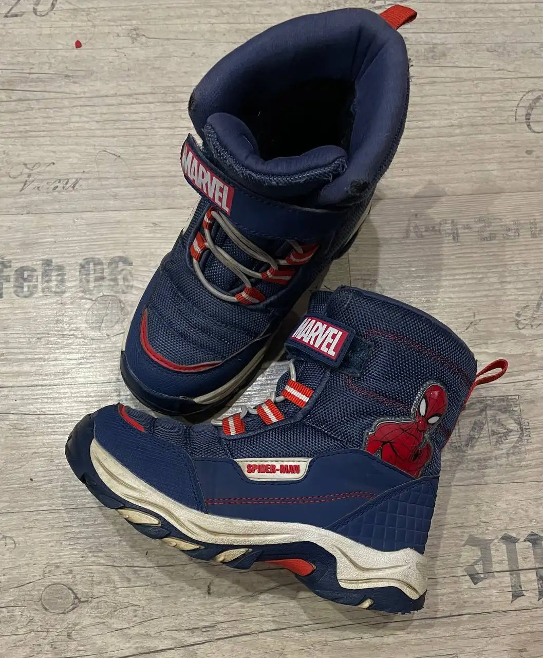 Ботинки человек/паук утепленные - Обувь (Одежда) в Томск