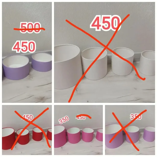 Коробки шляпные и шайбы наборы - Барахолка в Томск