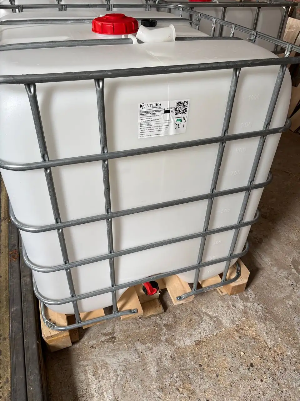 Пищевой еврокуб для питьевой воды - Емкости и резервуары (Для дома и дачи) в Томск