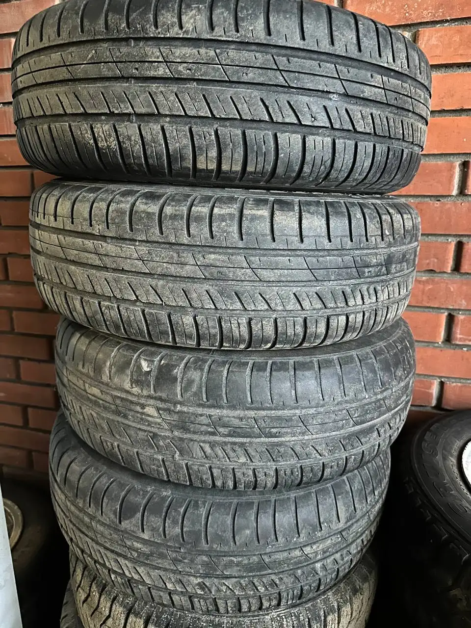 Продам комплект летних колес 4-100 - Шины, диски и колёса (Авто) в Томск