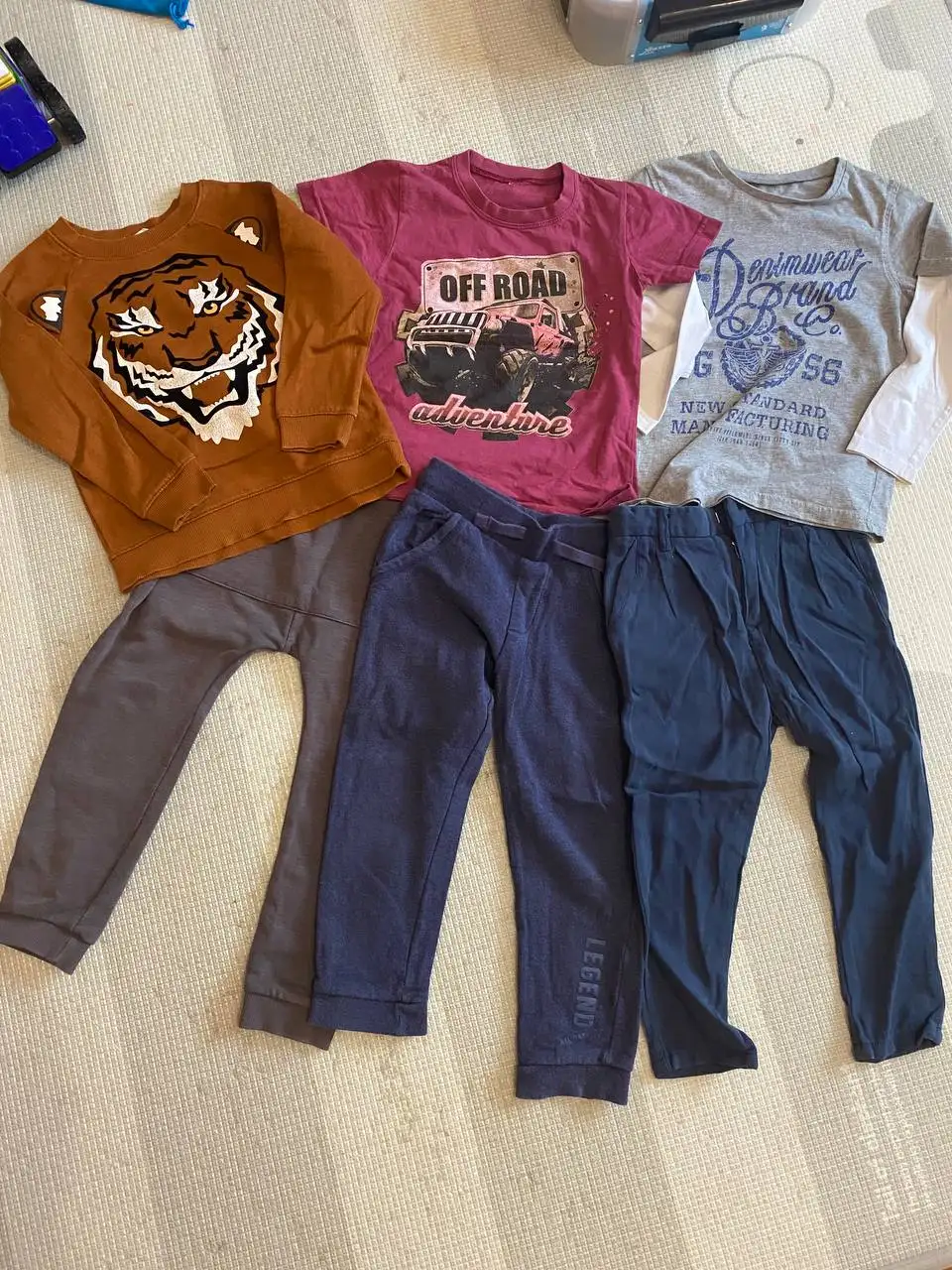 Пакет одежды размер 110 (H&M, Mothercare, Zara) - Одежда (Товары для детей) в Томск