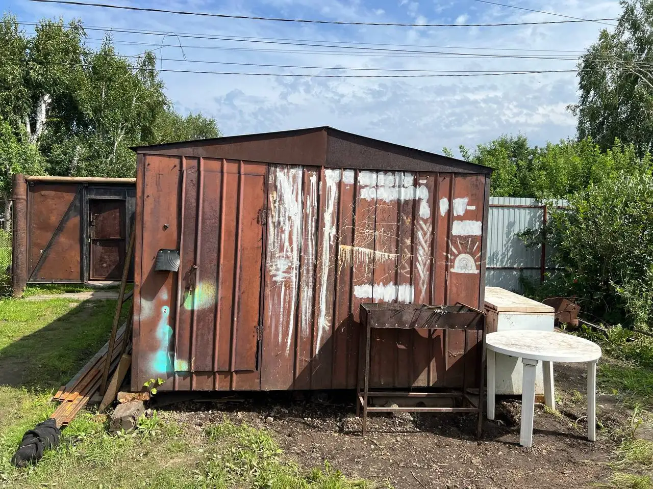 Продам каркасный железный гараж 18 кв.м в Томске - Гаражи (Авто) в Томск
