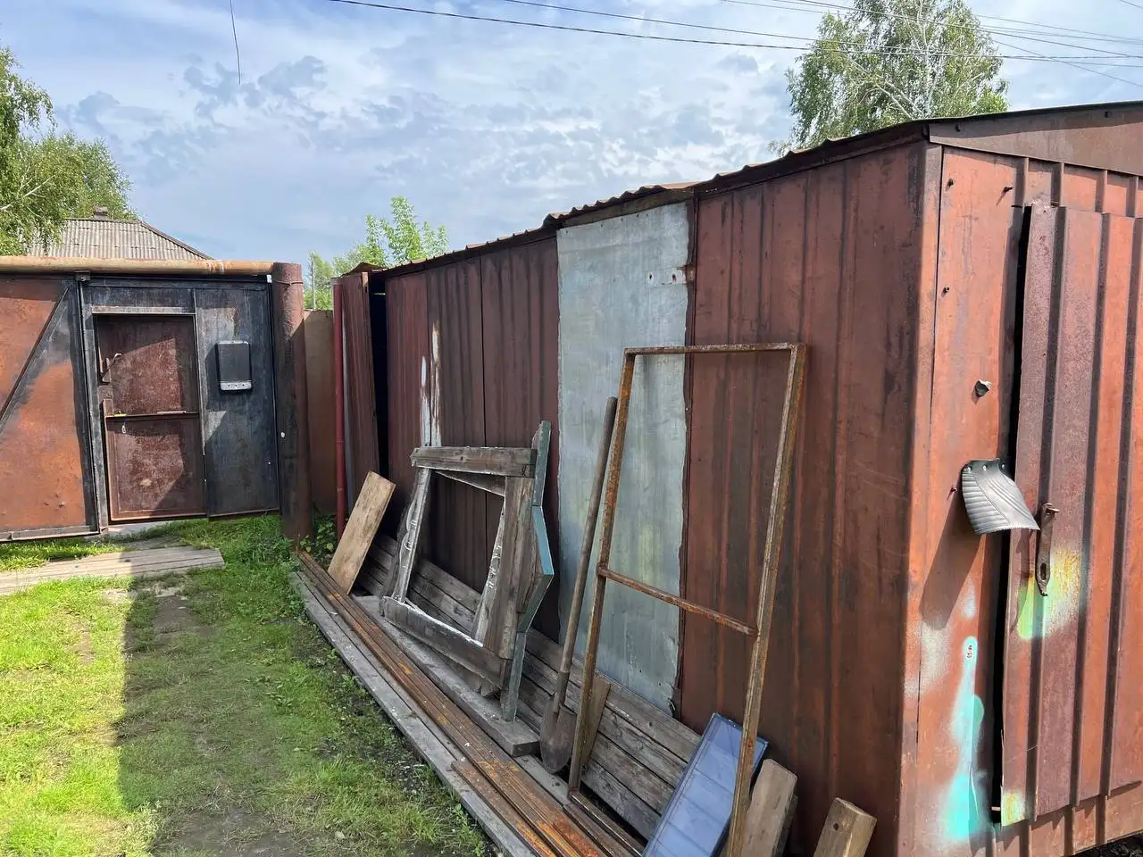 Продам каркасный железный гараж 18 кв.м в Томске - Гаражи (Авто) в Томск