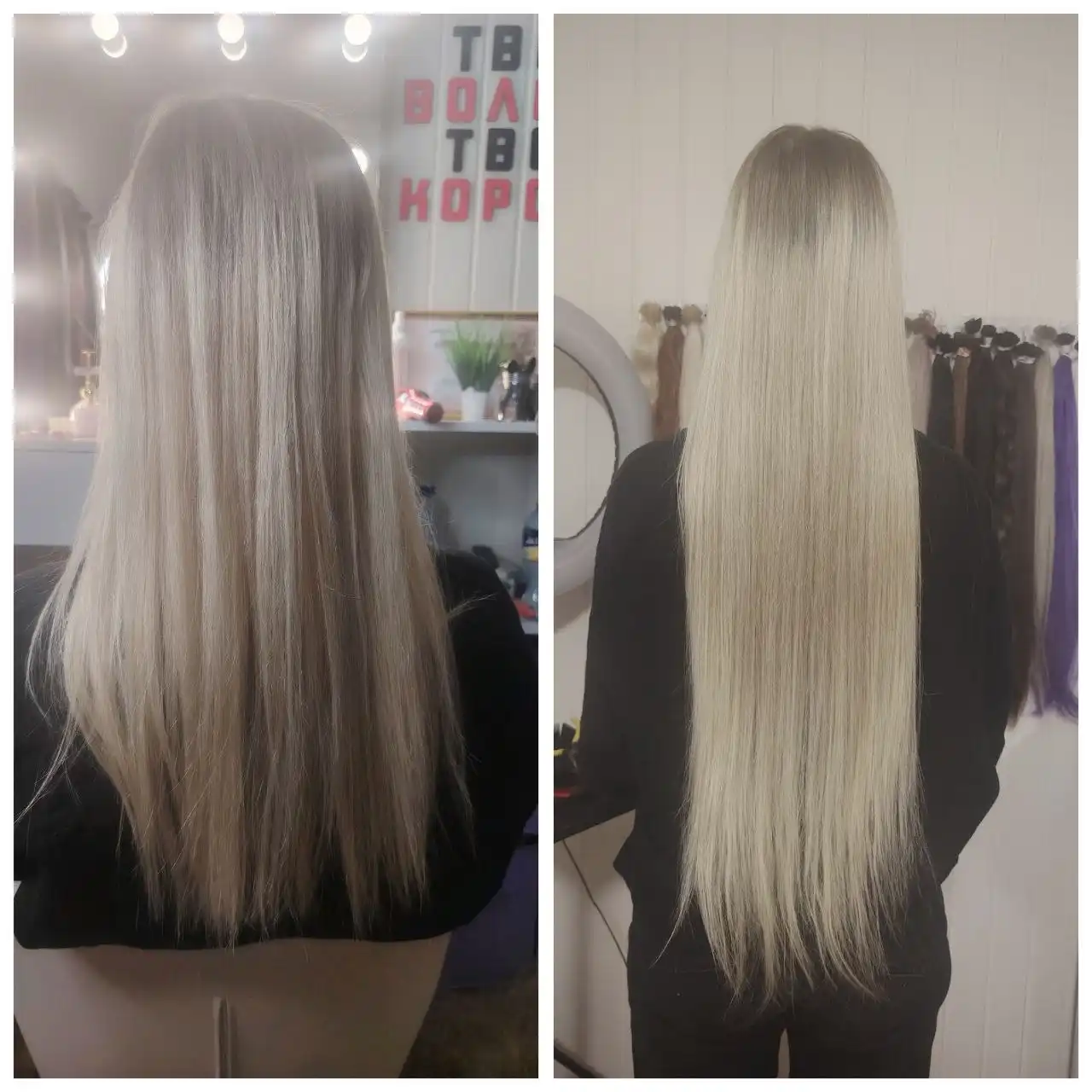 Биопротеиновые волосы и услуги наращивания