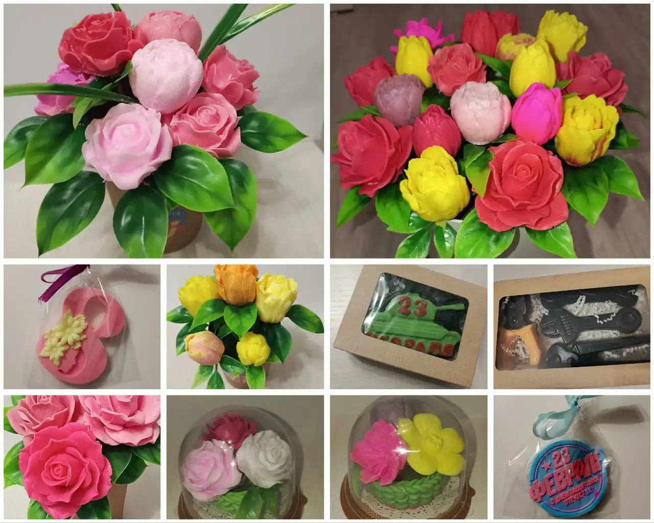 Цветы из мыла - ароматные подарки на долгое время - Рукоделие (Хобби и отдых) в Барнаул