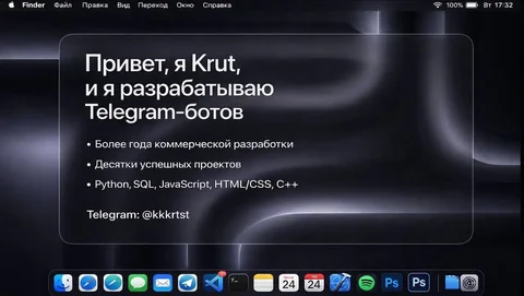 Услуги разработчика Python, JavaScript, C++ для ботов, сайтов и автоматизации - Фотосъёмка в Барнаул