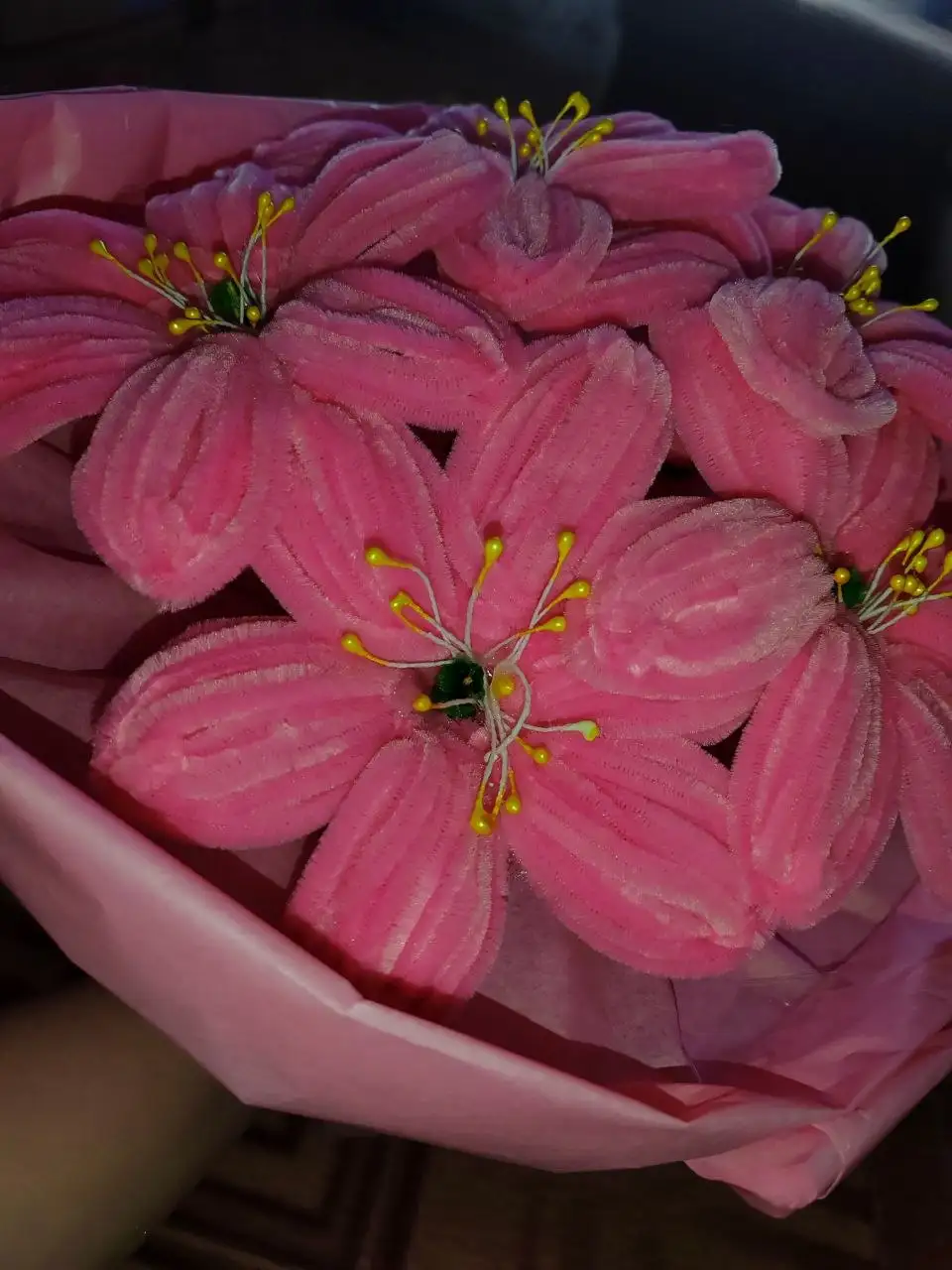 Продам букет лилий из синельной проволоки - Рукоделие (Хобби и отдых) в Барнаул