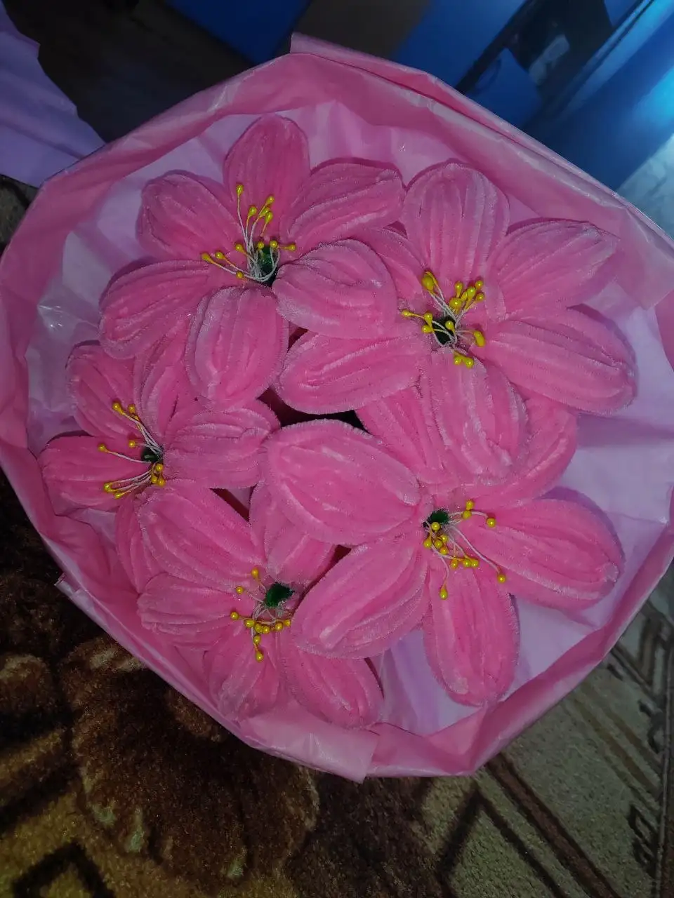 Продам букет лилий из синельной проволоки - Рукоделие (Хобби и отдых) в Барнаул