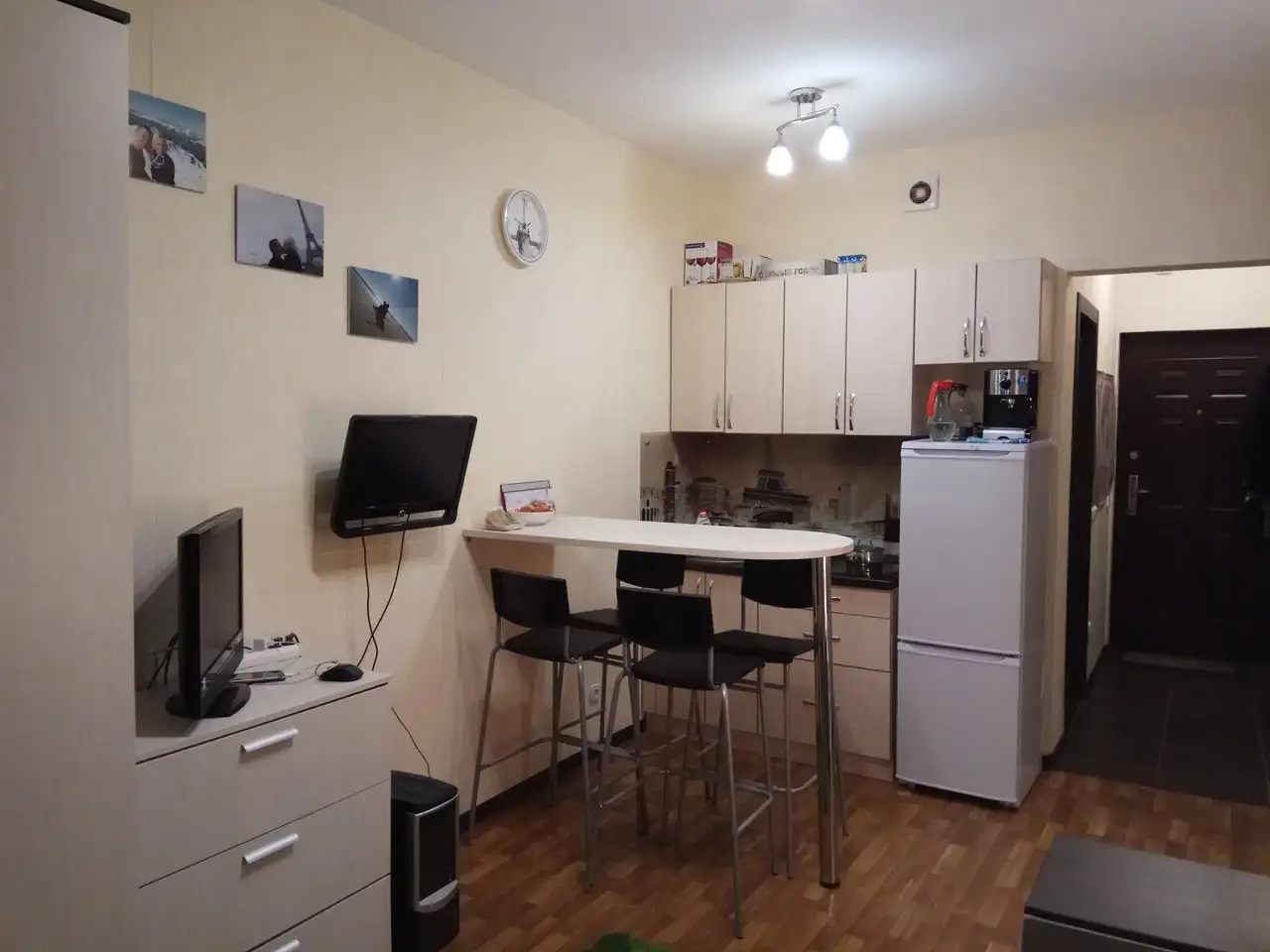 Квартира студия в центре, ул. Партизанская 151 - Квартиры (Недвижимость) в Барнаул