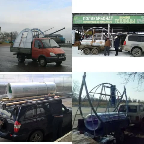 Требуются установщики и доставщики теплиц на личном транспорте - Работа в Неизвестно