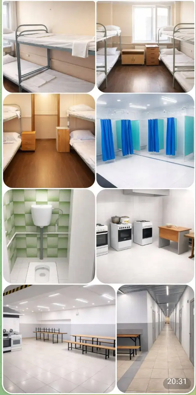 Размещение бригад в хостелах Москвы с трансфером и миграционным учетом - Размещение/хостелы (Услуги) в Москва