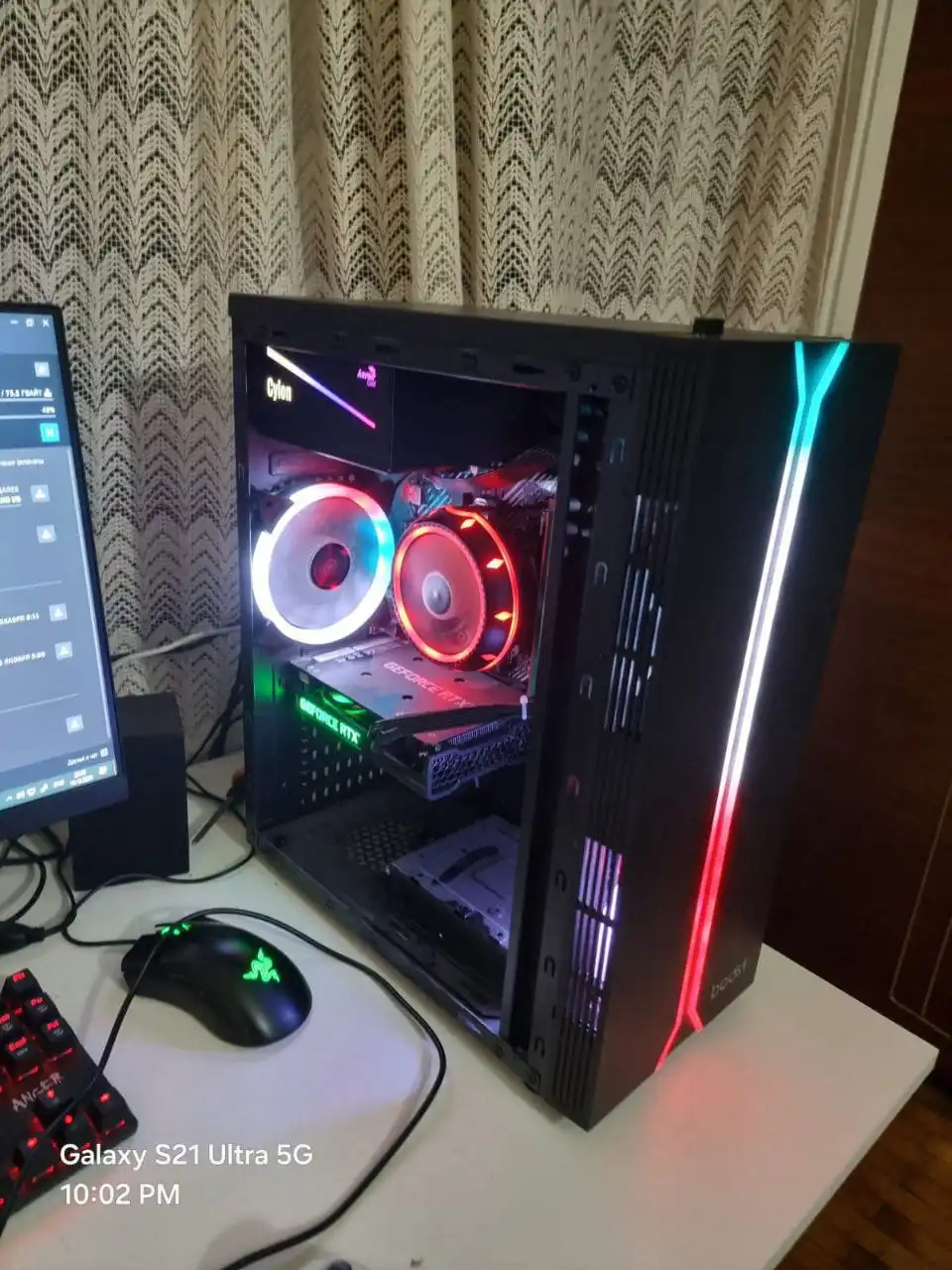 Продам игровой ПК RTX 3050 i5-11400F 16GB SSD+HDD