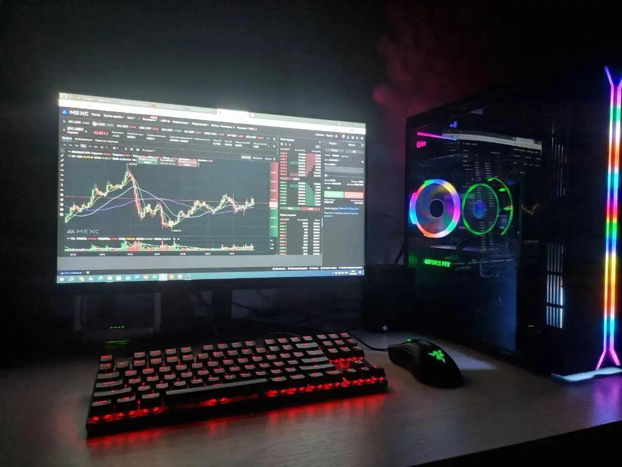 Продам игровой ПК RTX 3050 i5-11400F 16GB SSD+HDD