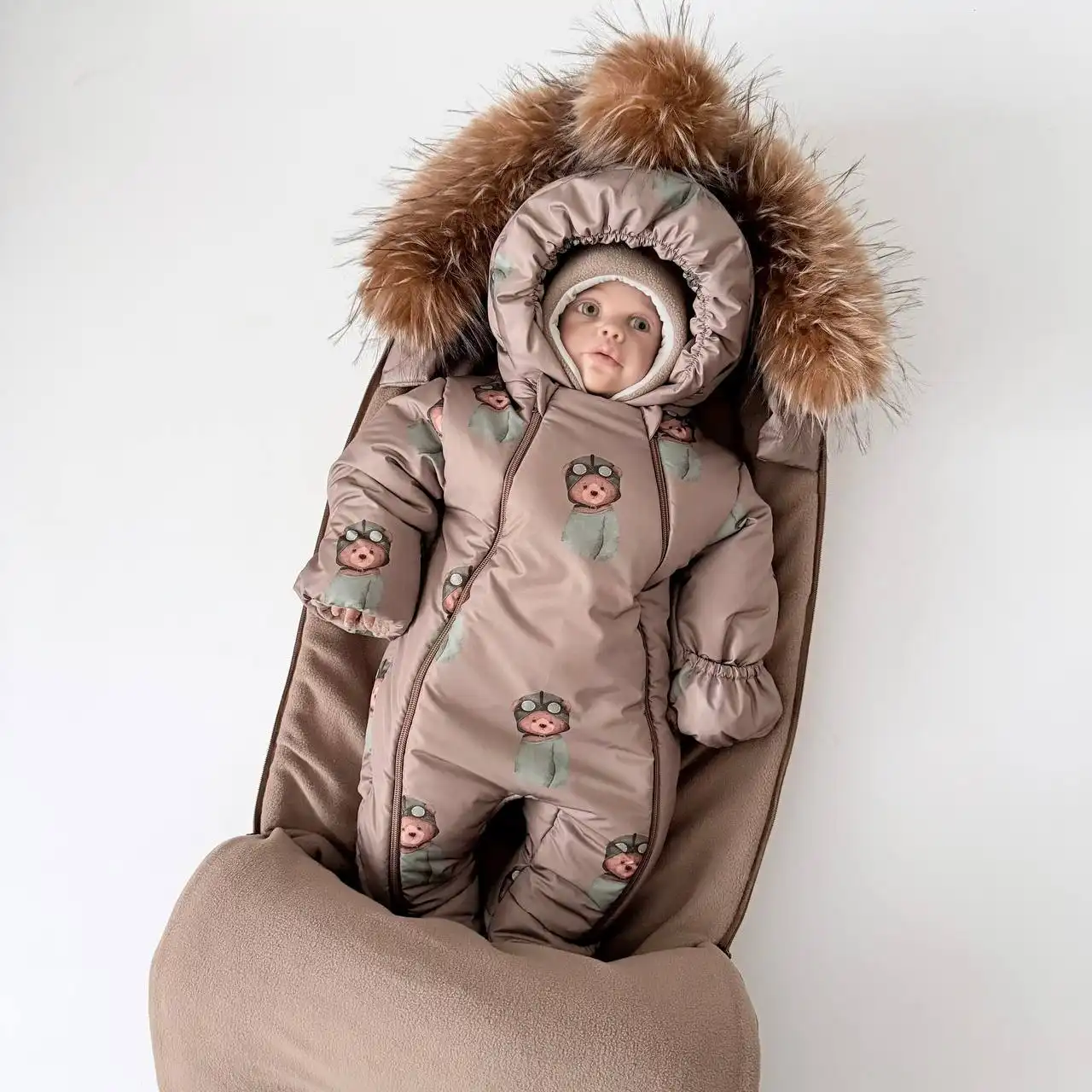 Комплект на выписку «Любимка» для прогулок в холодную погоду