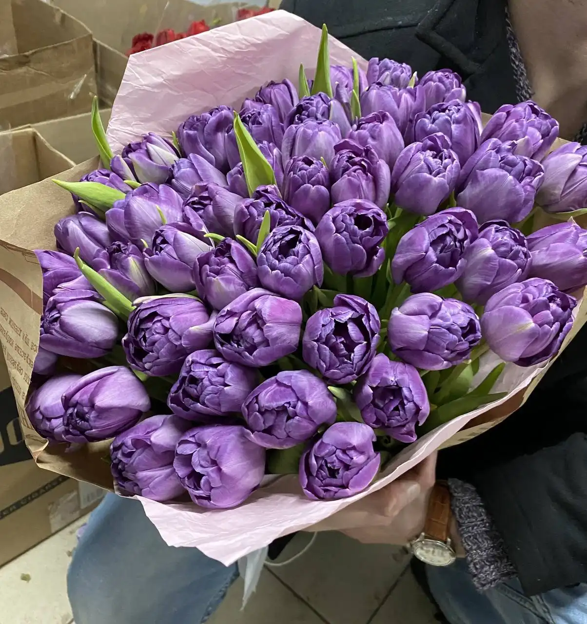 Пионовидные тюльпаны для подарка - Цветы (Хобби и отдых) в Ставрополь