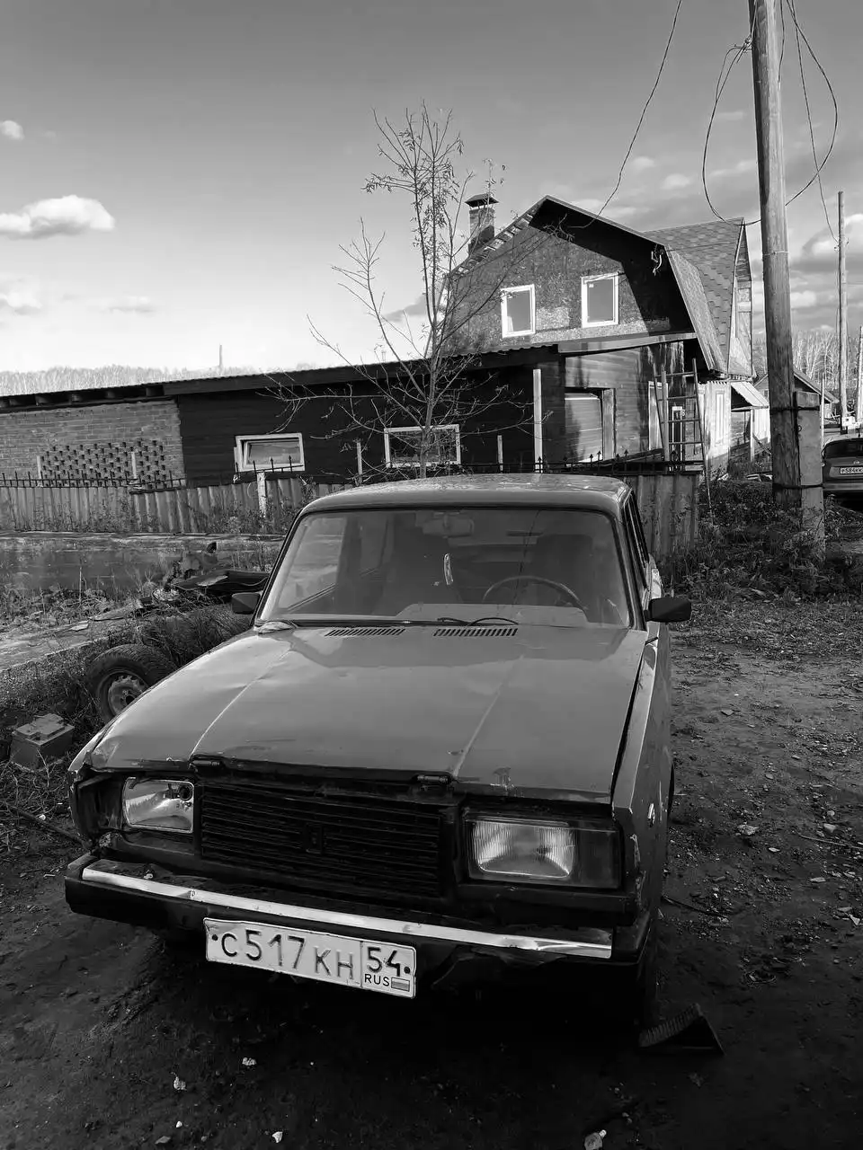 Продам ВАЗ 2107 серо-синего цвета