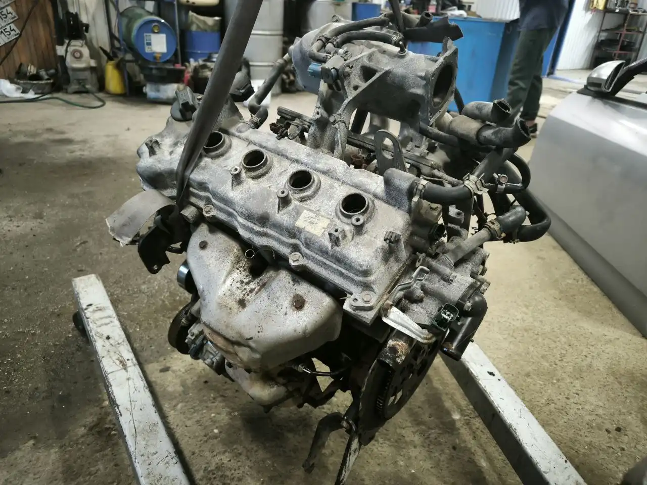 Продается двигатель QG15DE рест для электро дросселя