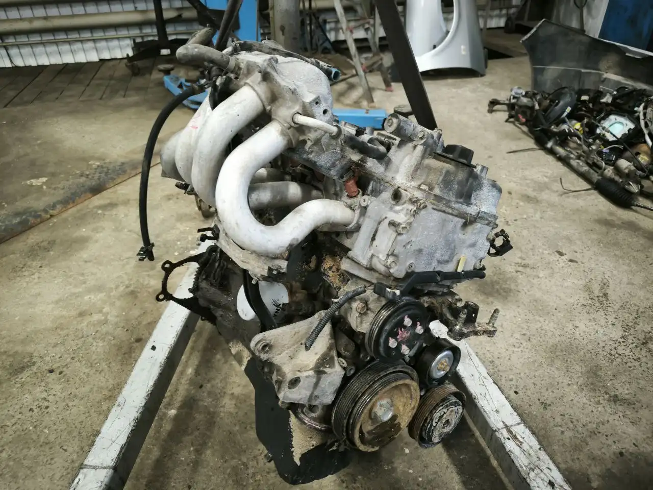 Продается двигатель QG15DE рест для электро дросселя