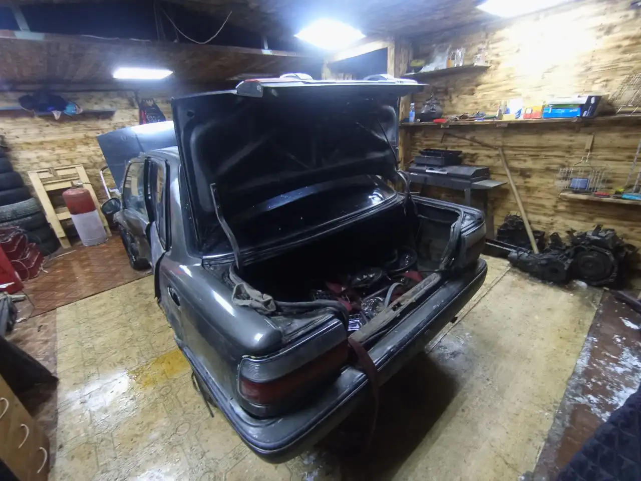 Разбор Toyota Corolla AE91 5A-FE