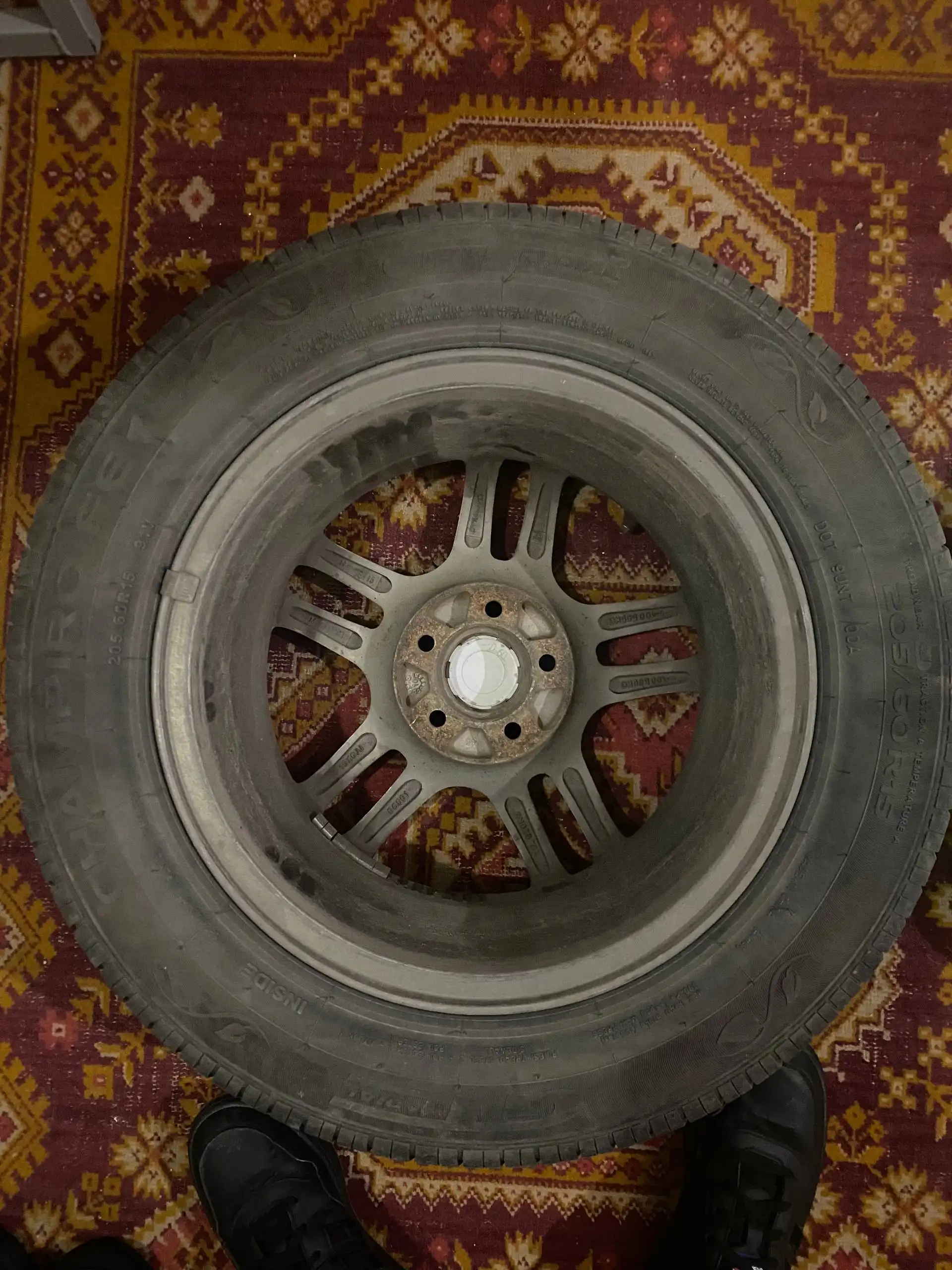 Комплект летних колес 205/60 R15 для Subaru Legacy - Колеса и диски (Запчасти) в Новосибирск