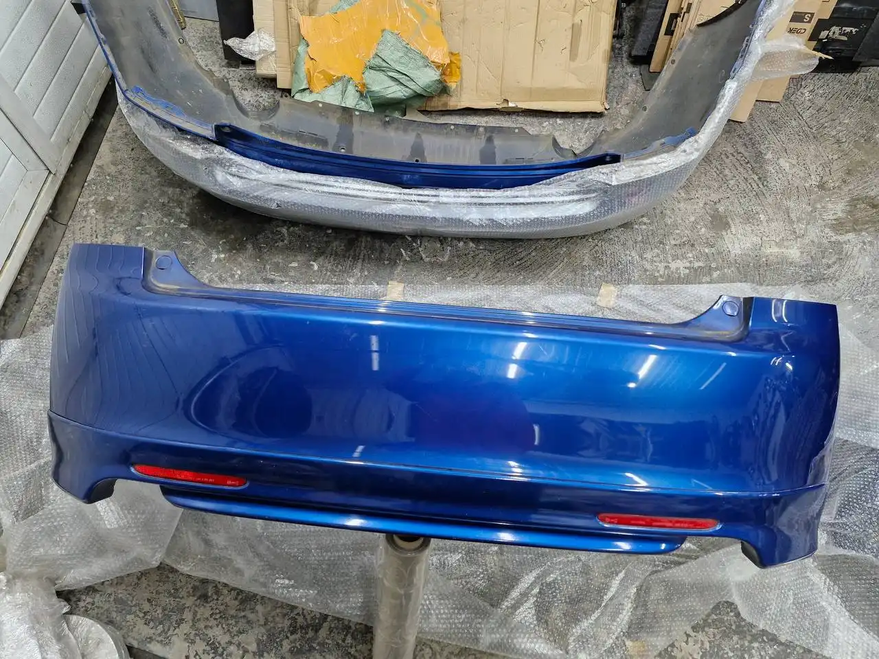 Продажа заднего бампера CL7-9 с юбкой - Запчасти (Авто) в Новосибирск