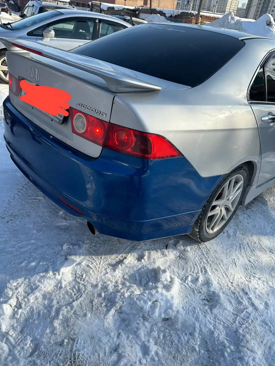 Продажа заднего бампера CL7-9 с юбкой - Запчасти (Авто) в Новосибирск