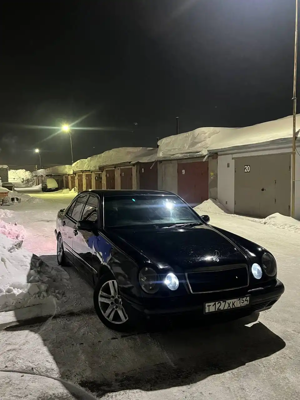 Mercedes E-Class W210 Elegance 2.3 автомат - Легковые автомобили (Авто) в Новосибирск