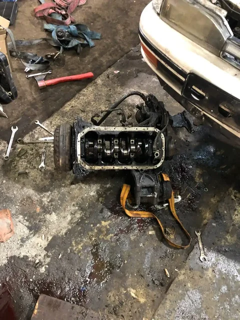 Двигатель 5A-FE и навесное оборудование - Мотоциклы и скутеры в Новосибирск